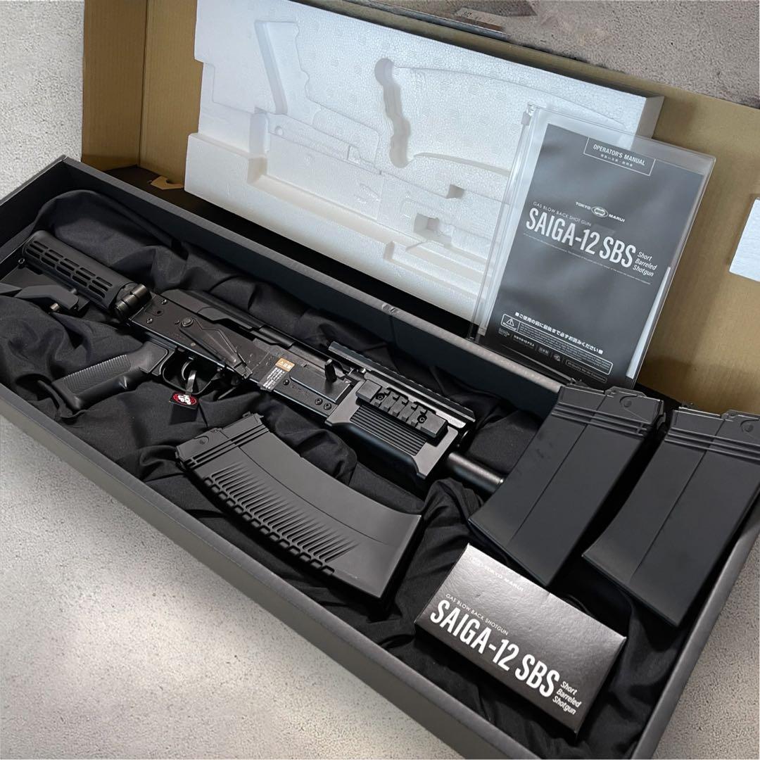 東京マルイ SAIGA-12 SBS サイガ　マガジン3本付き　166