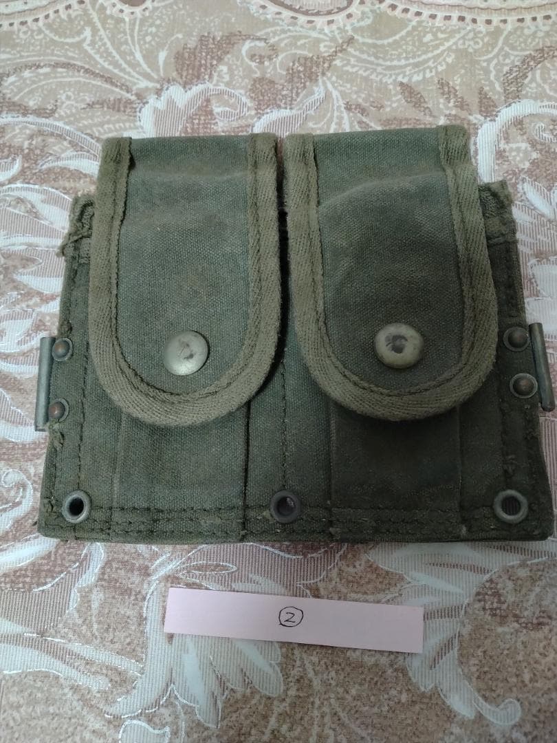 ★自衛隊 M1ガーランド小銃弾納マガジンポーチ 昭和33年初期型 ★B42