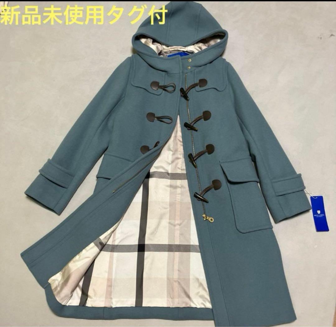 《タグ付新品未使用》ブルーレーベルクレストブリッジ　総チェック　ダッフルコート
