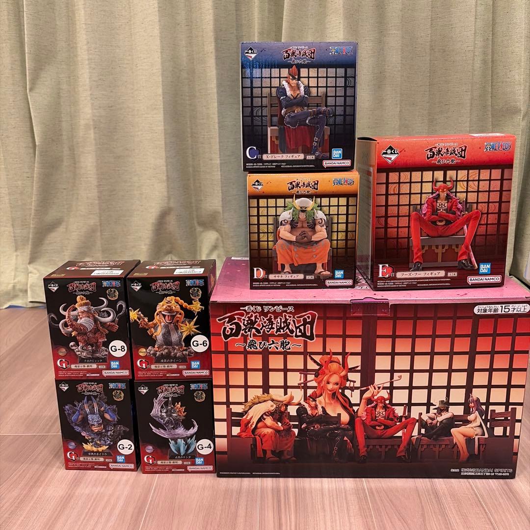一番くじ ONE PIECE 百獣海賊団 ～飛び六胞～ まとめ売り
