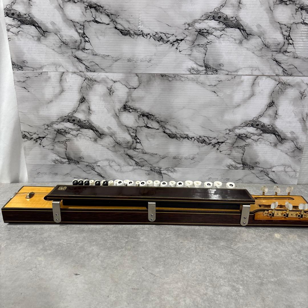 大正琴 菊八重（ハードケース付） 目立った傷や汚れ無し