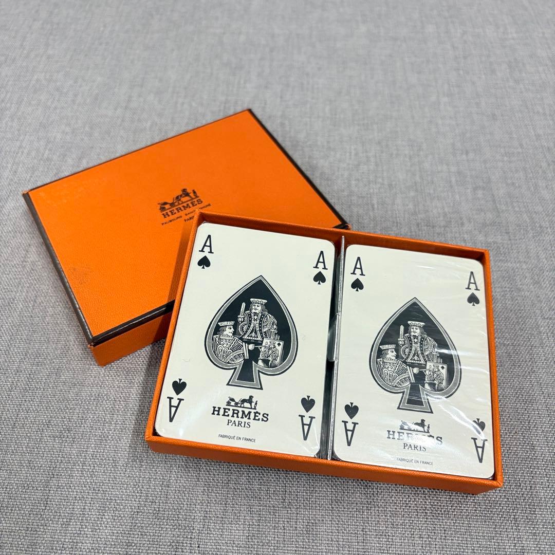 未使用 HERMES エルメス トランプ カードゲーム ブランド
