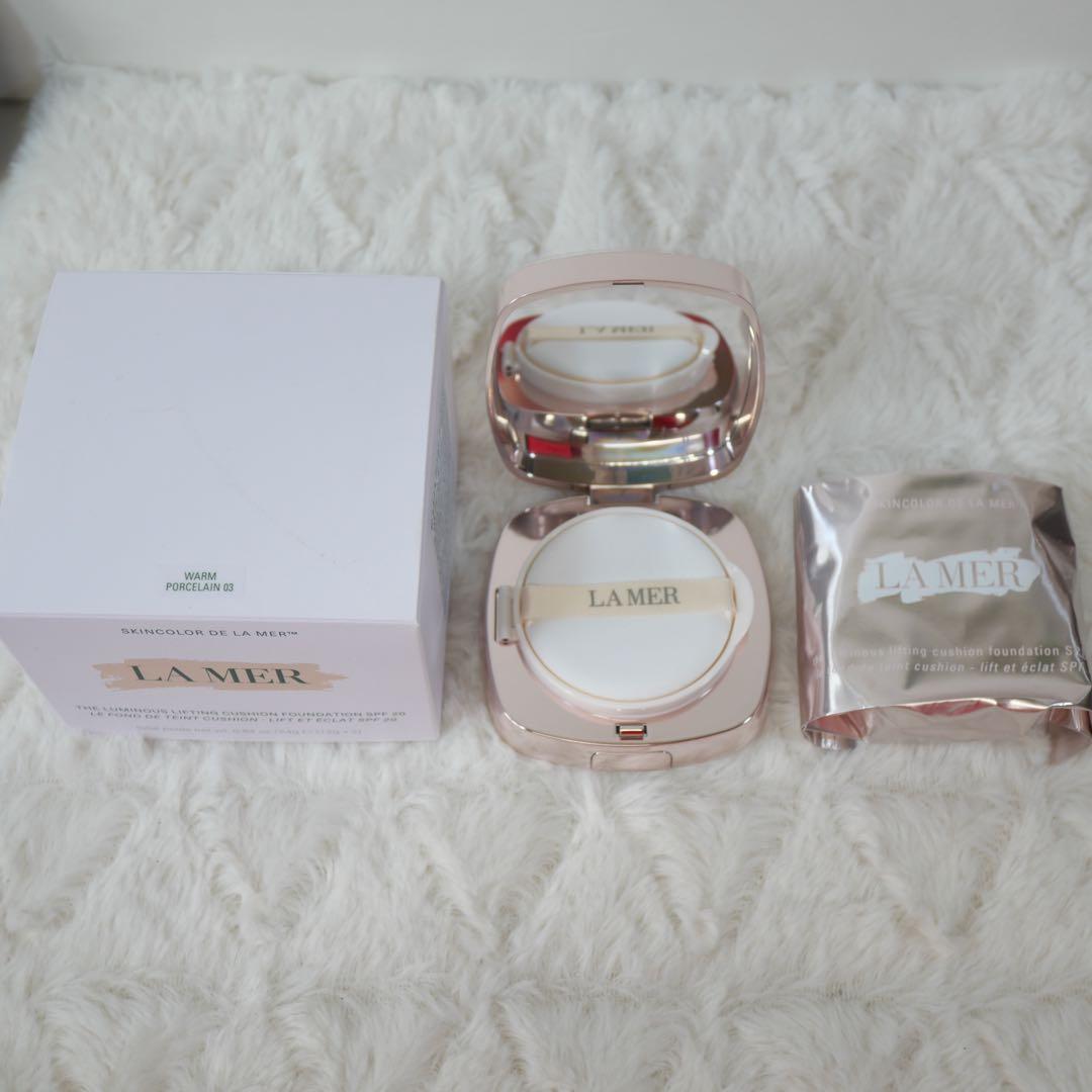 ラメール ザルミナスクッションファンデーション 03 ウォームポーセリン