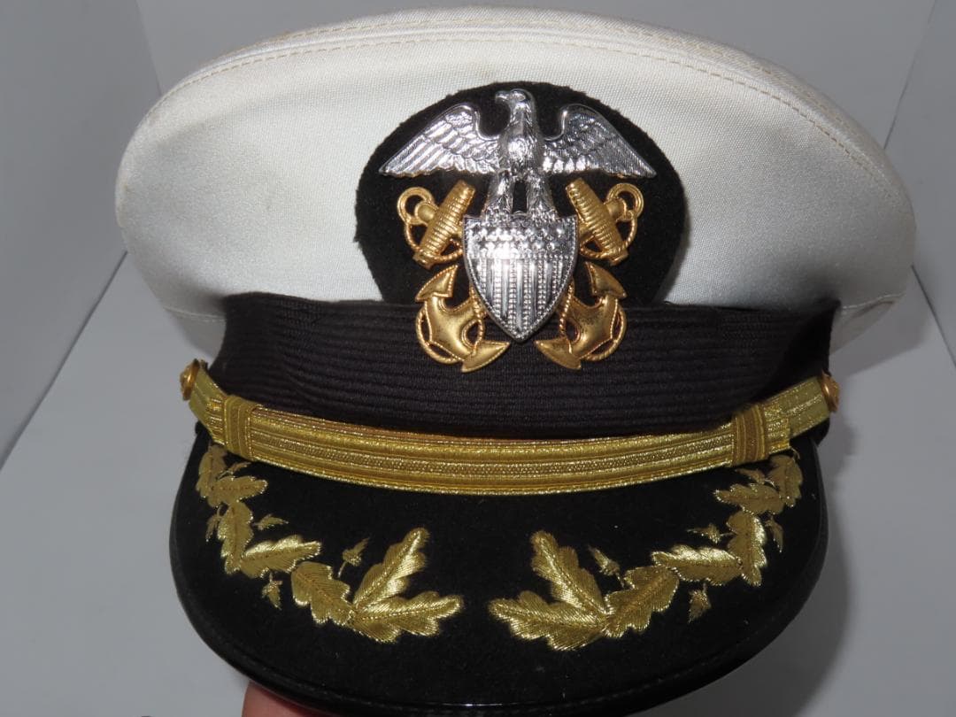 WW2 将校用帽子　第二次世界大戦 アメリカ 海軍中佐　US ARMY/米軍