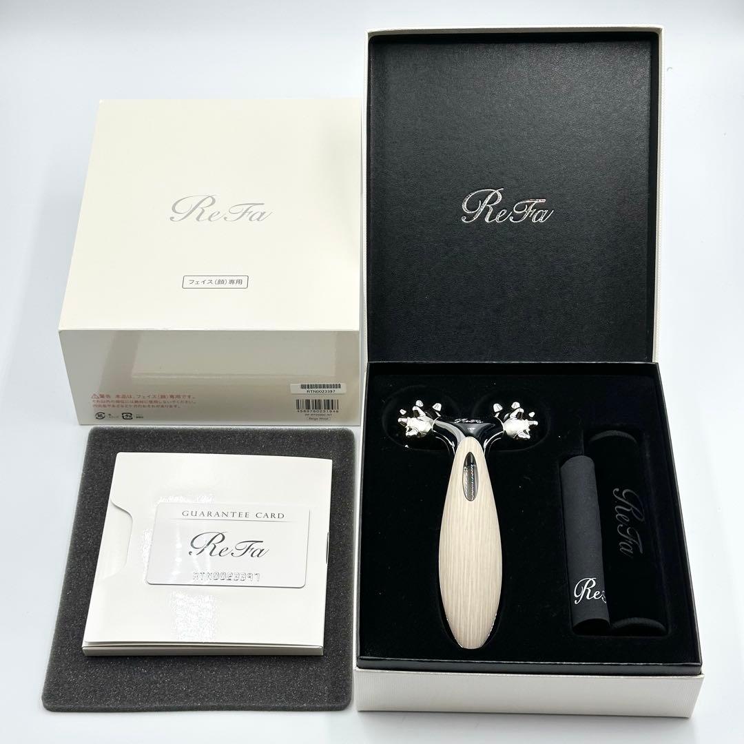 ReFa RHYTHM リファ リズム 美顔ローラー ベージュウッド