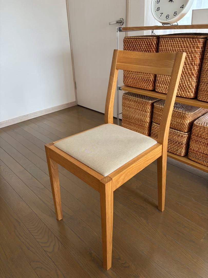無印良品 オーク材チェア（A） オーク無垢材チェア | 無印良品