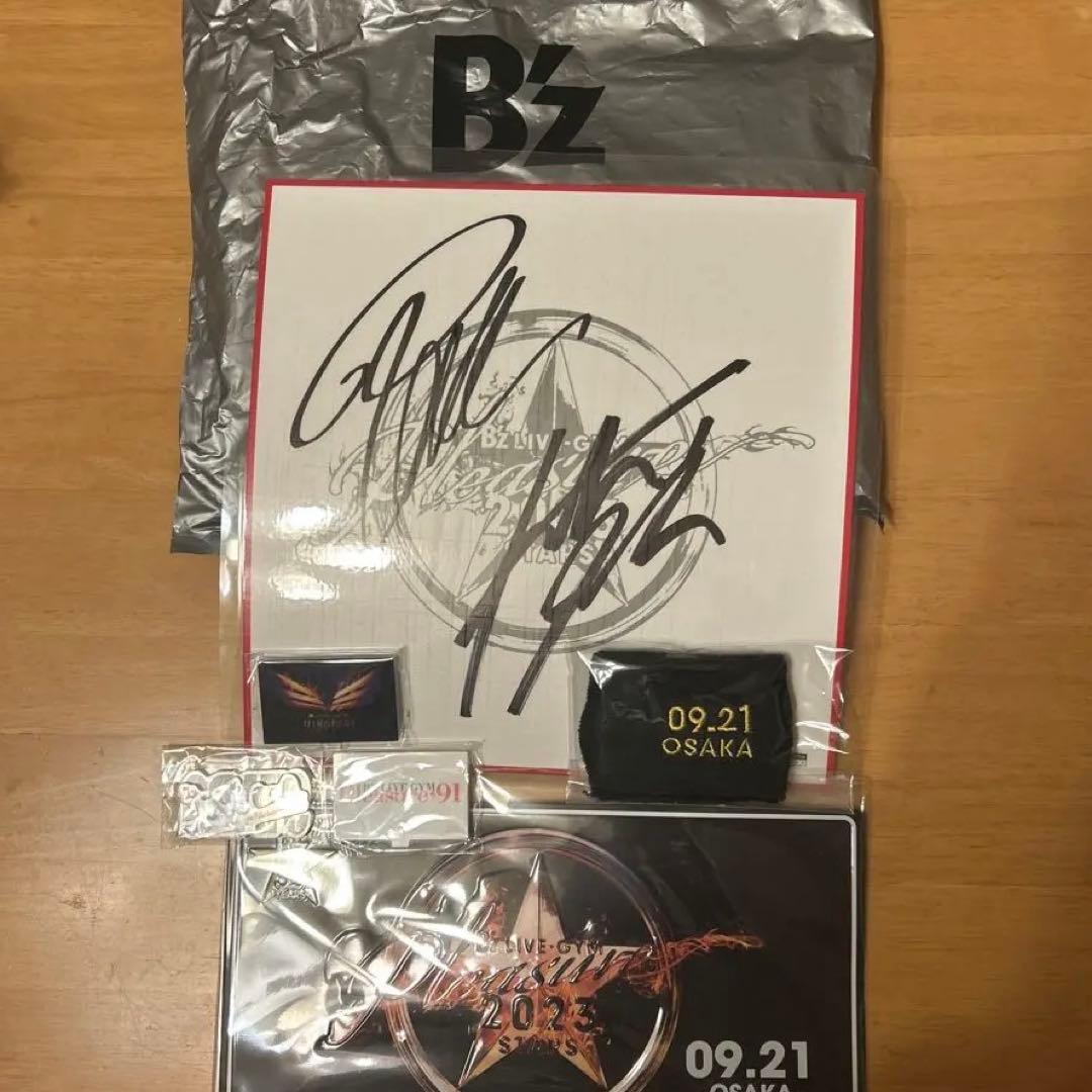 B'z デビュー日　35周年グッズ