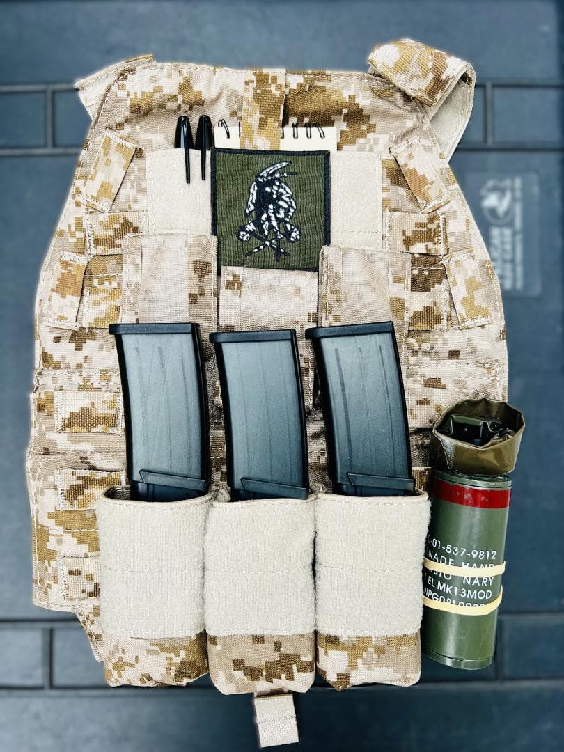 MP7マガジン用フロントパメル AOR1 SEAL TEAM6 DEVGRU