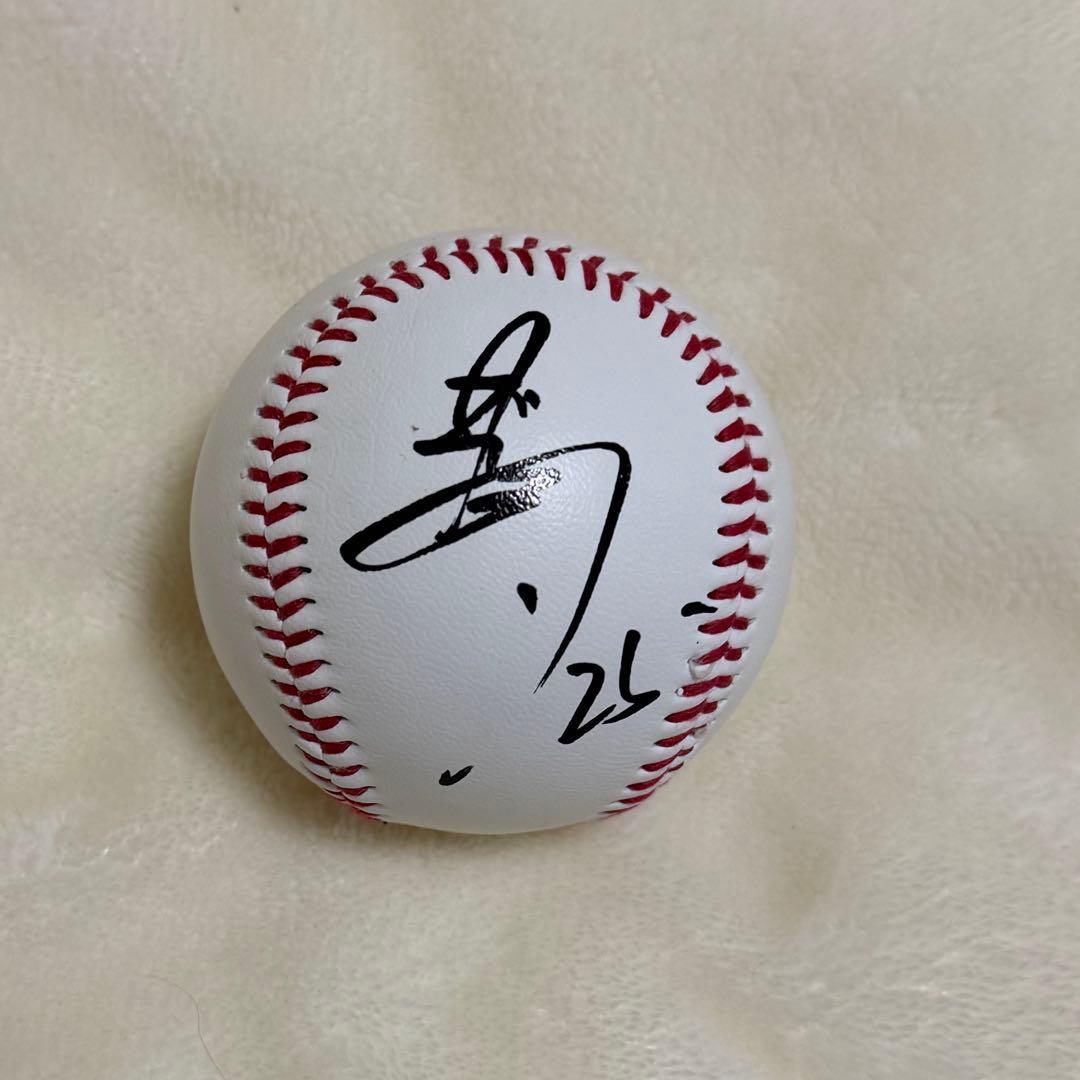 阪神タイガース 谷端将伍 直筆サインボール - メルカリ