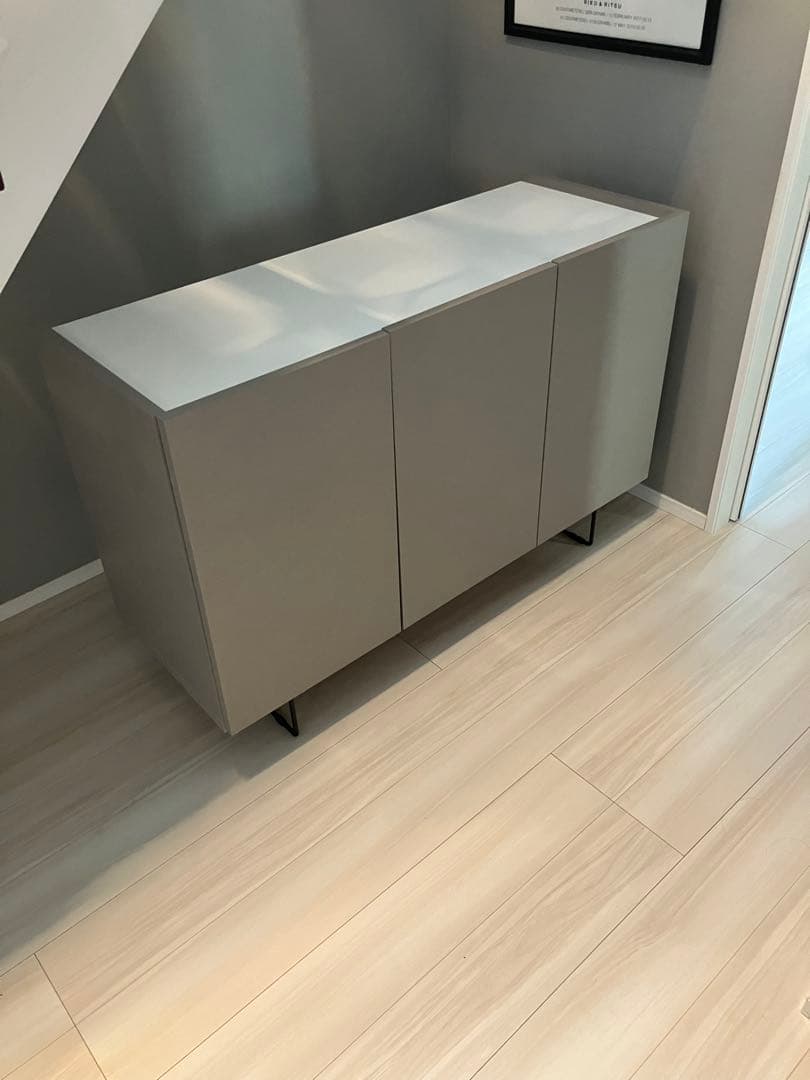 送料込[幅120]サイドボード 収納 棚 キャビネット チェスト リビングボード