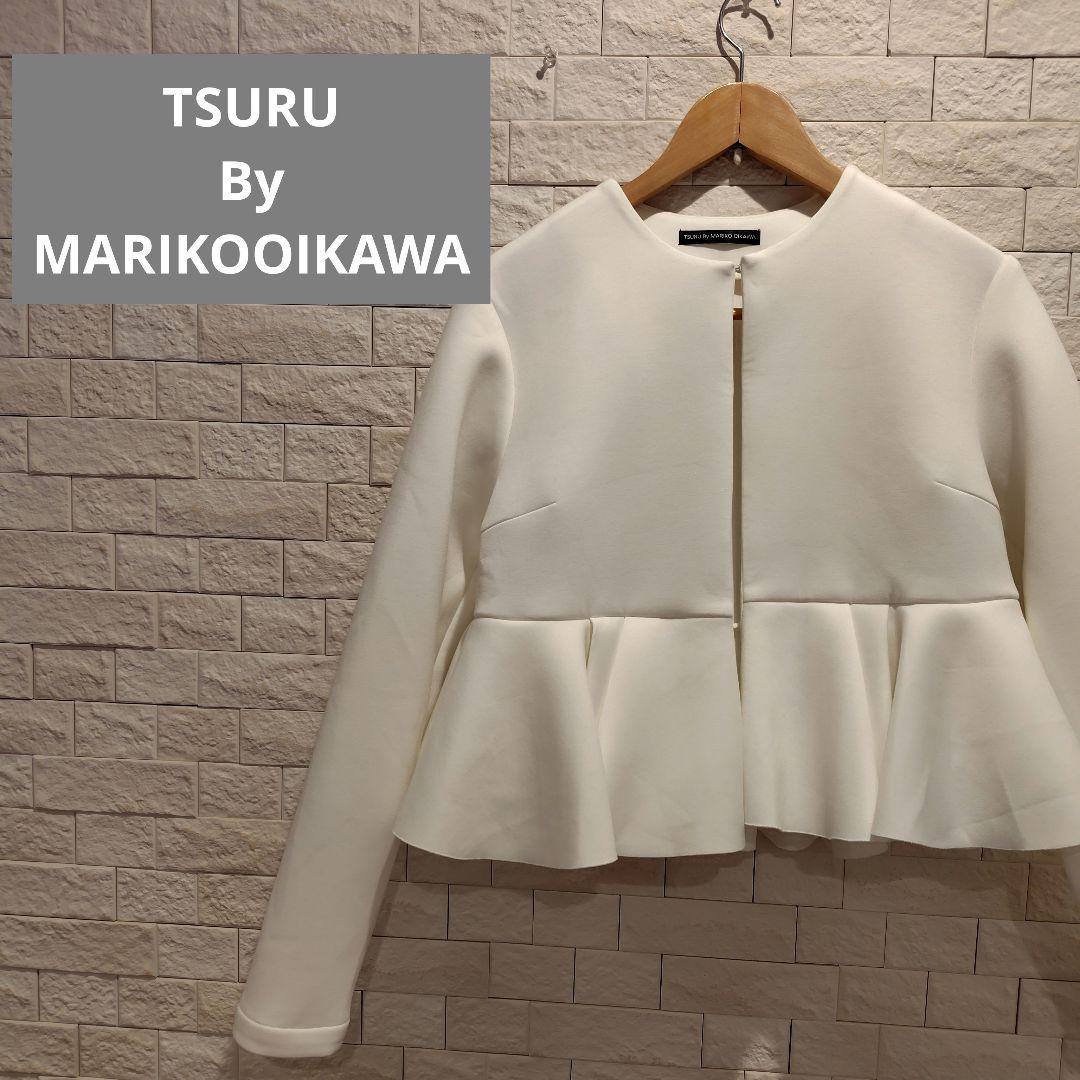 k*e様 TSURU By MARIKOOIKAWA ノーカラージャケット