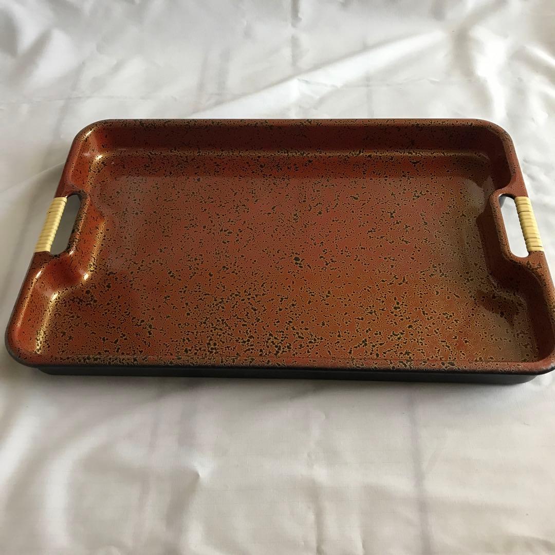 新品　未使用品　津軽塗 高級伝統的工芸品　長手盆 TRL-1021] 長手盆 | 津軽塗たなか