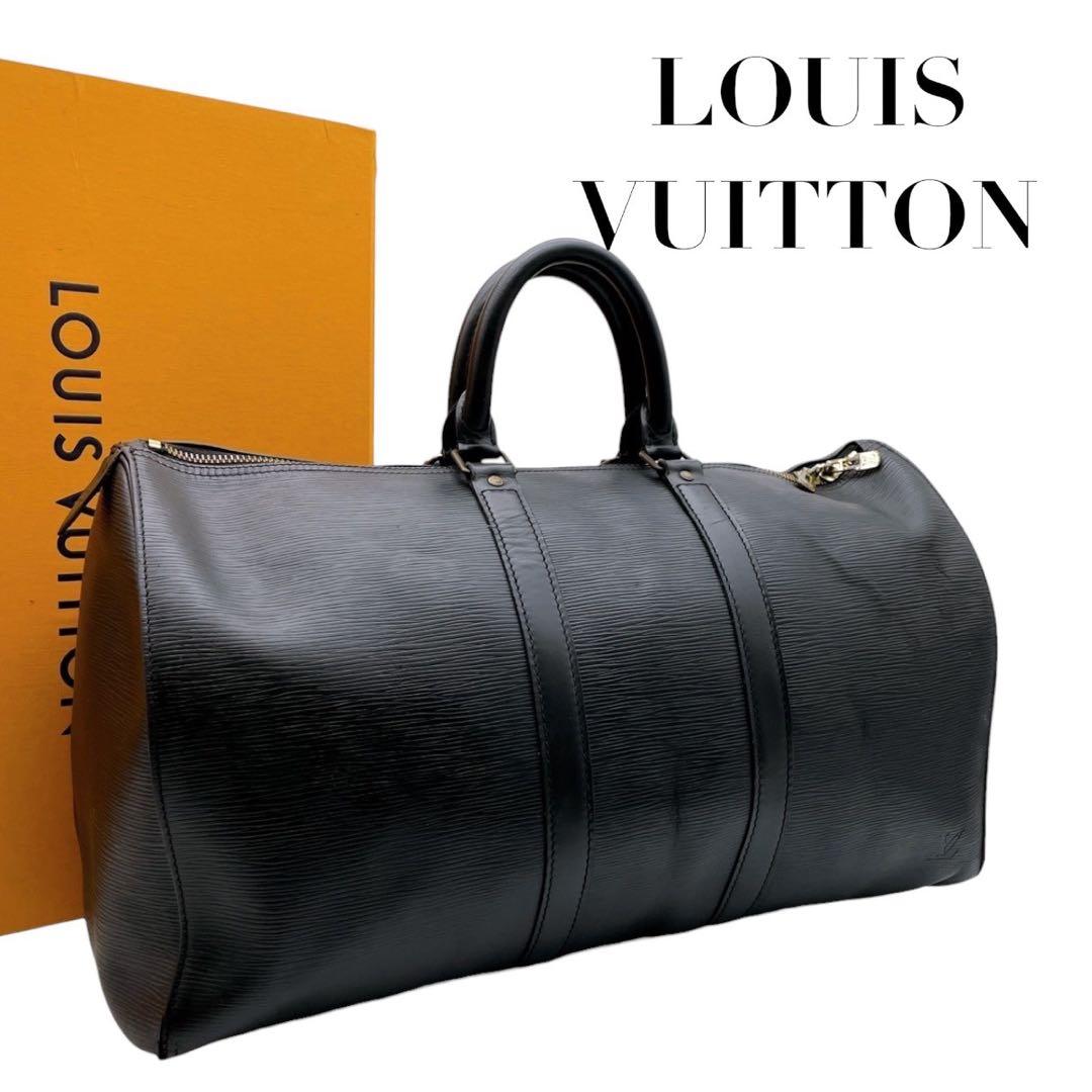 ルイヴィトン　エピ　キーポル45　ボストンバッグ　黒　ブラック 5115