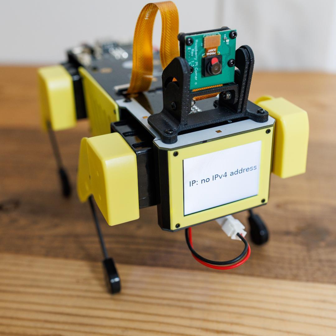 ChatGPT搭載 四足歩行ロボット犬Mini Pupper 2 愛称ミニぷぱ2 ChatGPT搭載！会話もできる四足歩行AIロボット犬『ミニぷぱ2