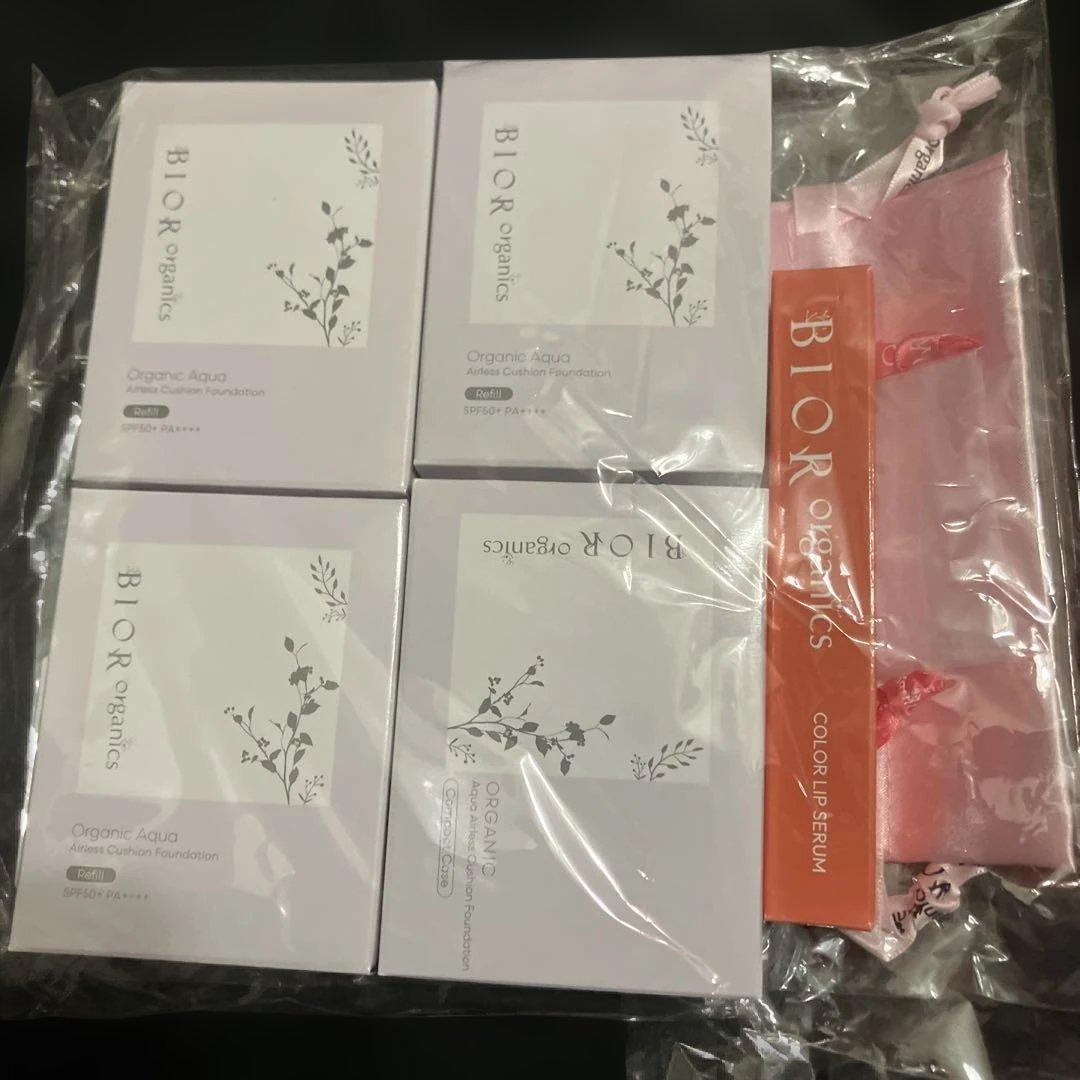 BIOR organics オーガニックアクア　クッションファンデーション