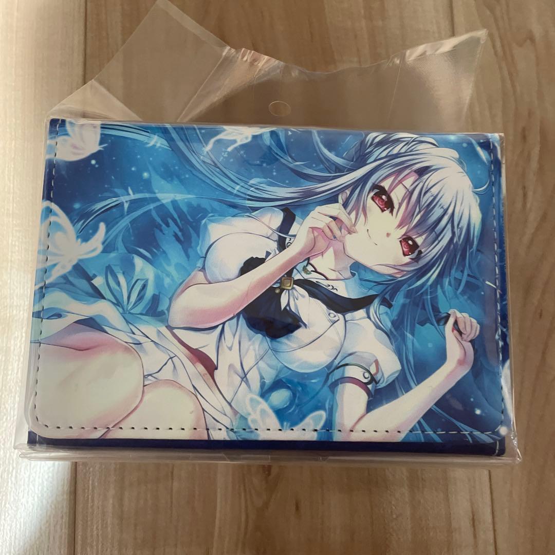 空門蒼　合皮製デッキケース 合皮製デッキケースW Summer Pockets REFLECTION BLUE「空門 蒼」Ver