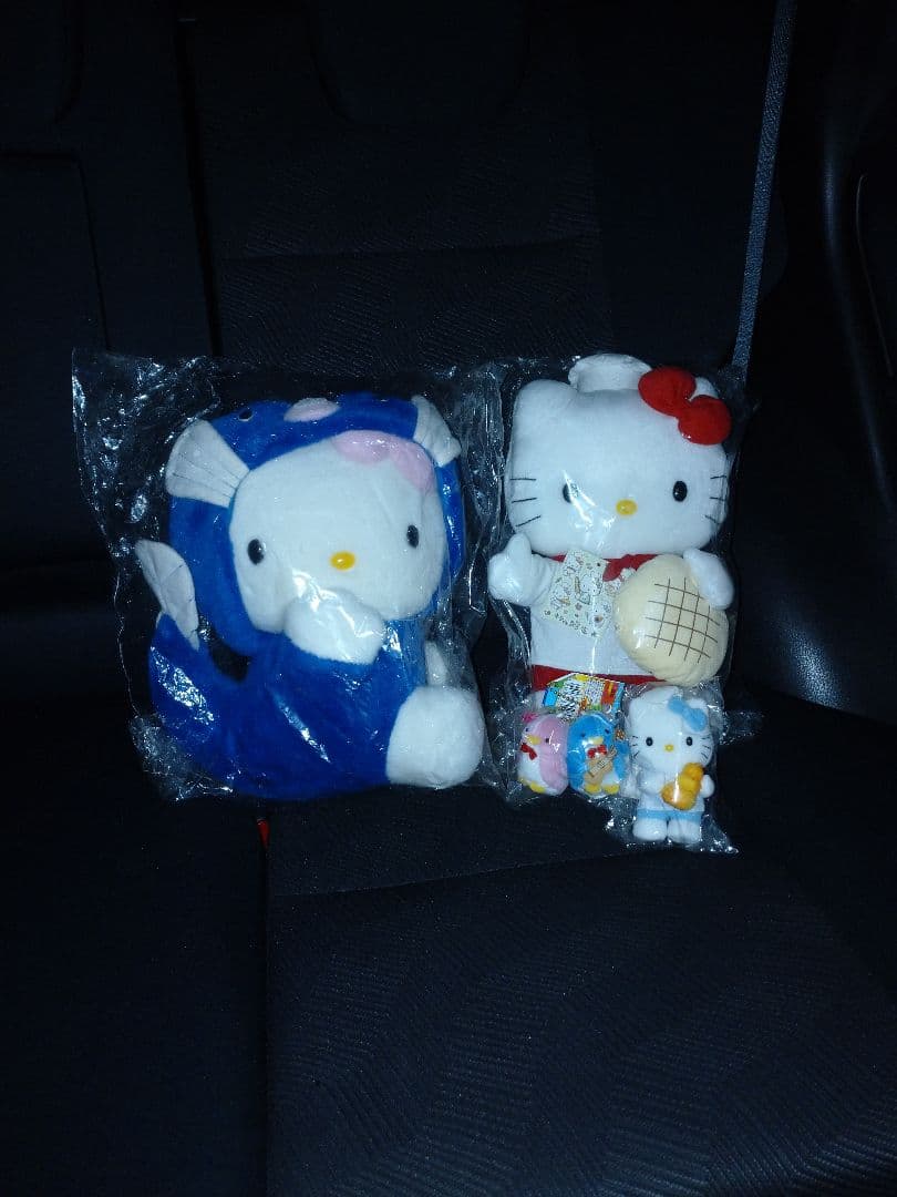 キティ ぬいぐるみ マスコット キティの散歩道 パン屋 うなぎ サンリオ