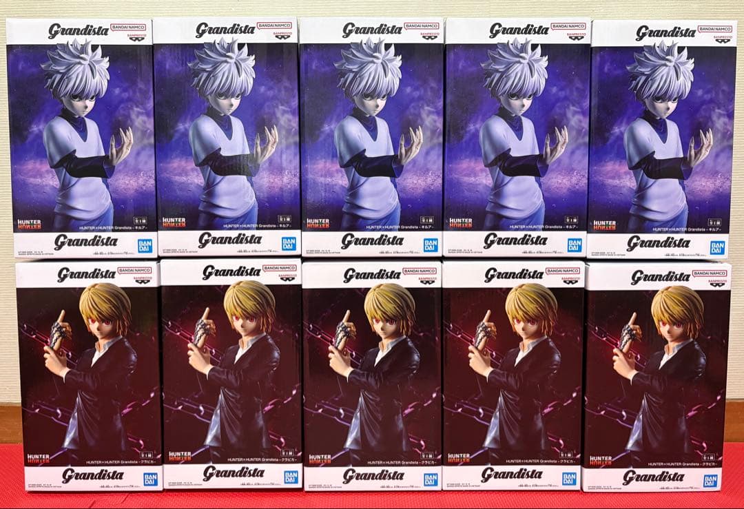 HUNTER×HUNTER Grandista キルア クラピカ　10個セット