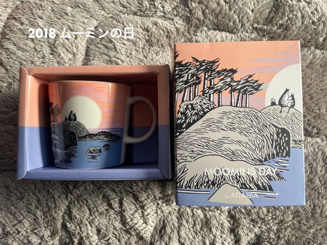 ARABIA ムーミンの日 2018 マグカップ アラビア 未使用