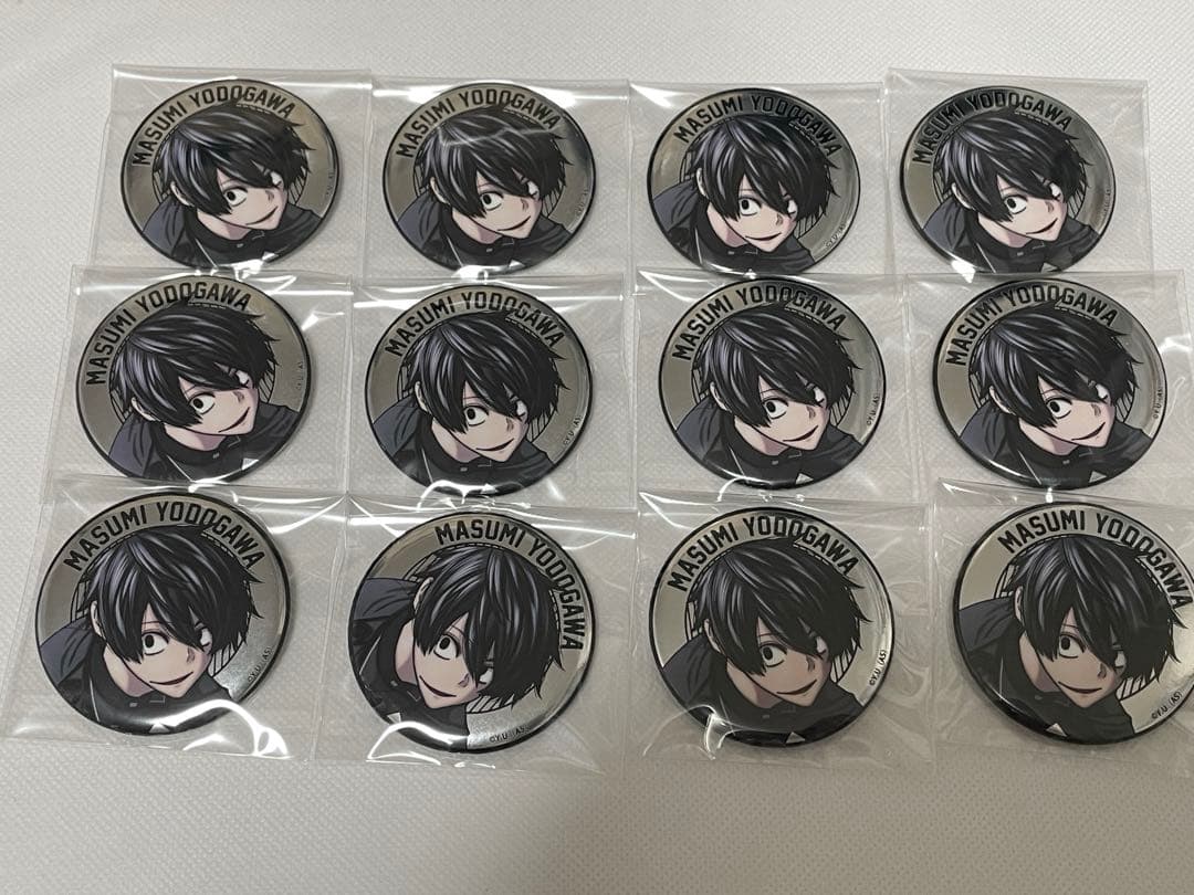 桃源暗鬼　ファボテリア　缶バッジ　 淀川真澄