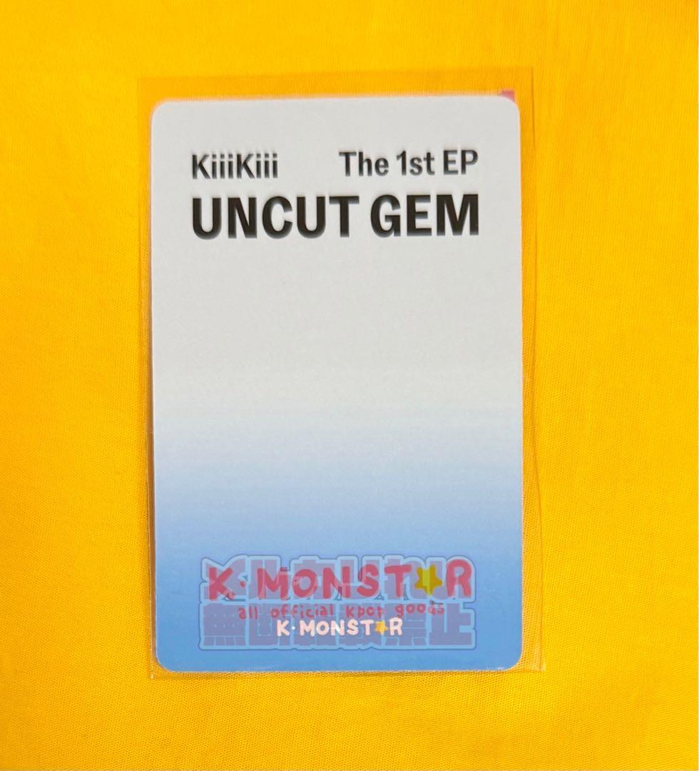 Kiiikiii スイ UNCUT GEM kmonstar ヨントン トレカ - メルカリ