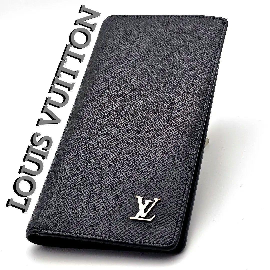 e様　ポルトフォイユ　ブラザ　タイガ　メタリックロゴ　長財布　A139