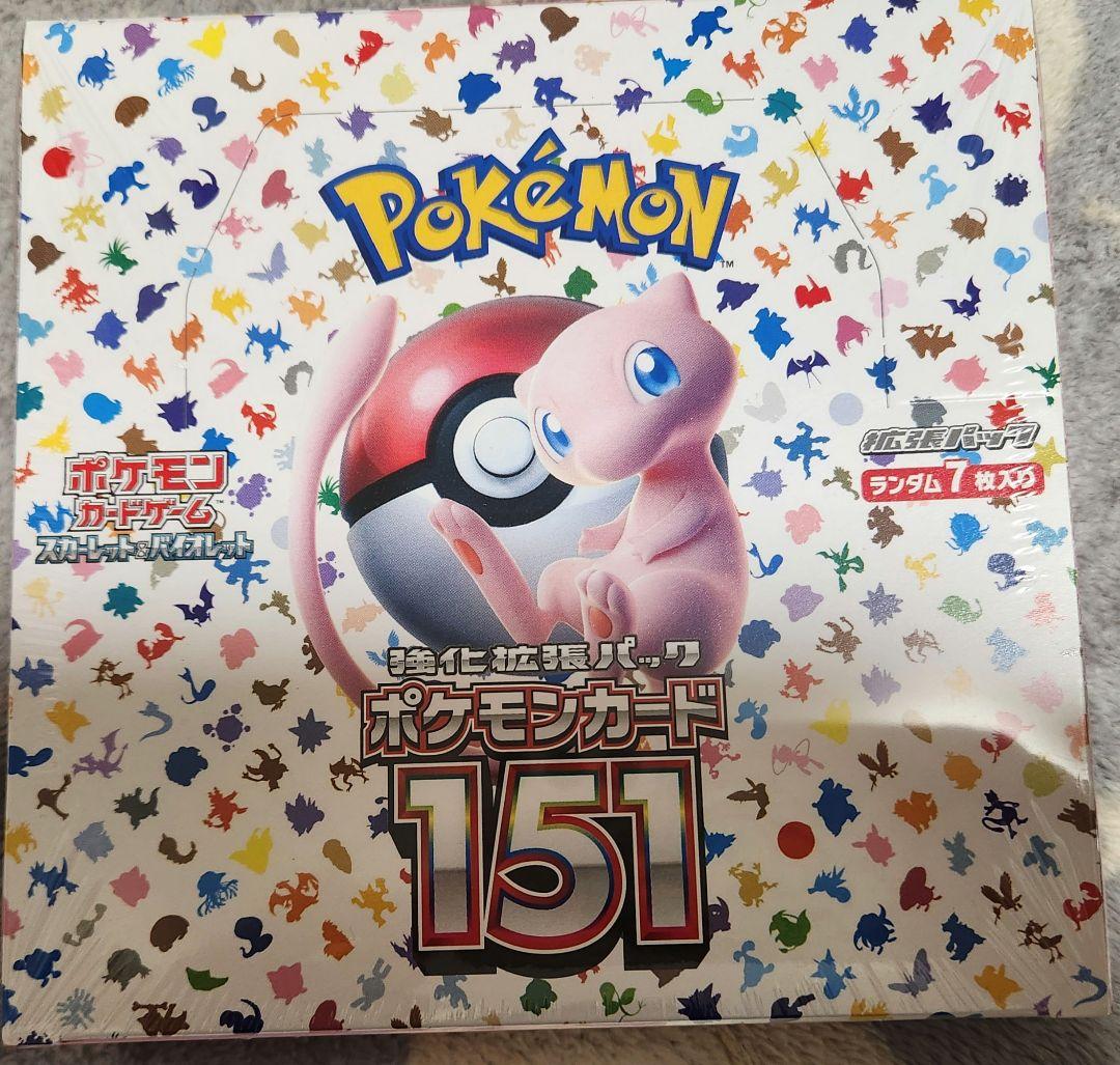 ポケカ 151 シュリンク付き BOX