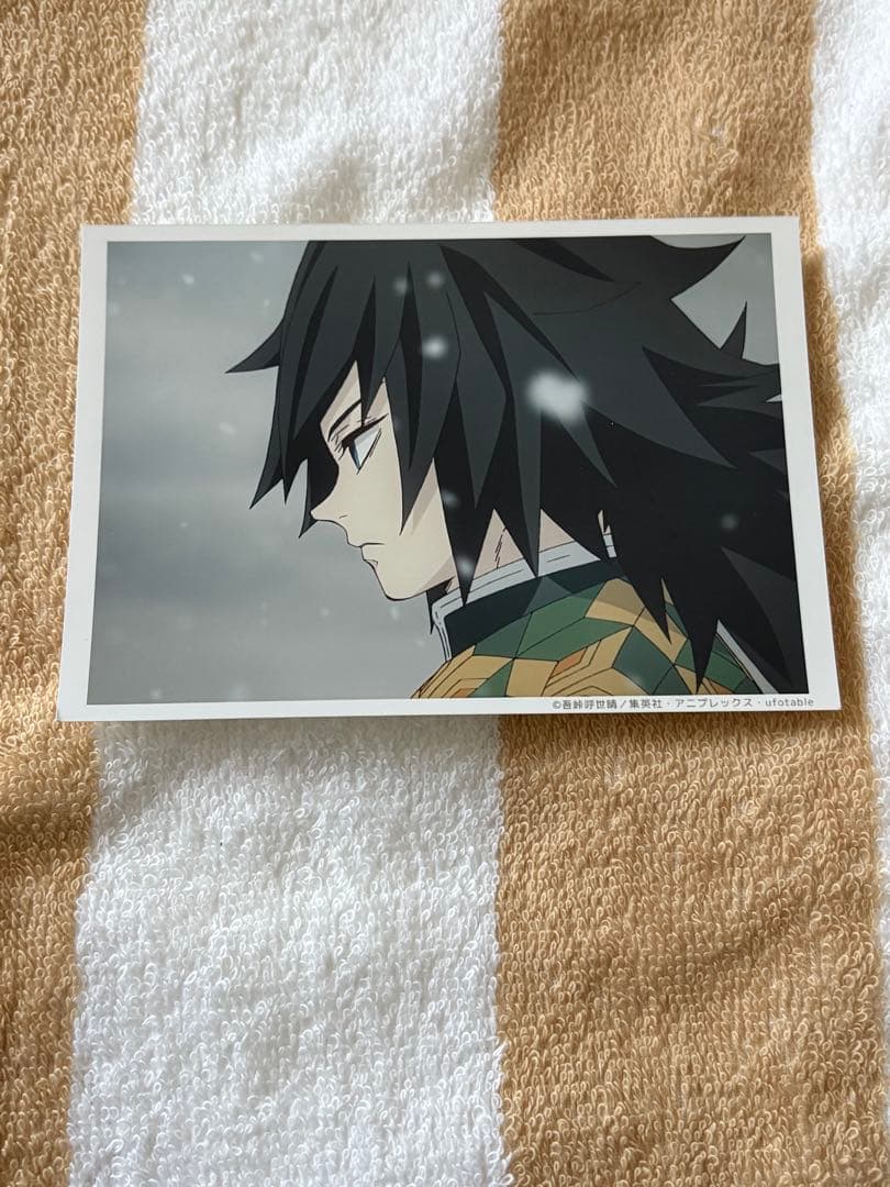 鬼滅の刃　冨岡義勇　ランダムブロマイド