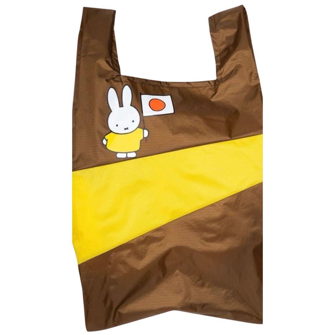 スーザンベル　ミッフィー ナインチェ柄　万博限定　エコバッグ　Lサイズ　オランダ