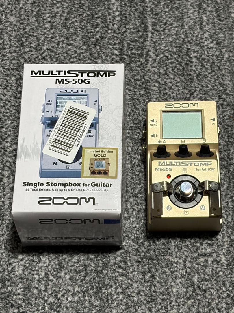 ZOOM MS-50G ゴールド マルチエフェクター