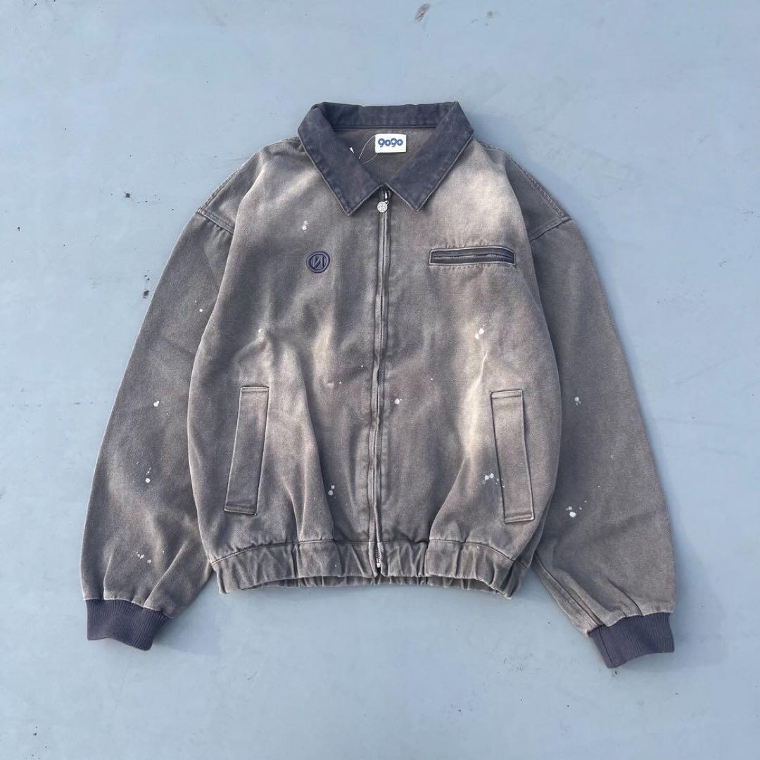 9090 Vintage Like Duck Blouson サイズ:M