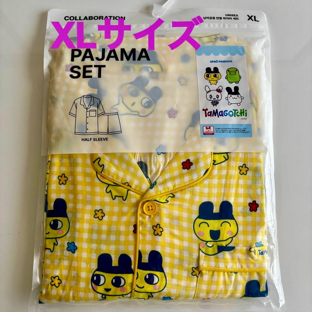 韓国 SPAO スパオ たまごっち まめっち パジャマ XL サイズ 新品未開封