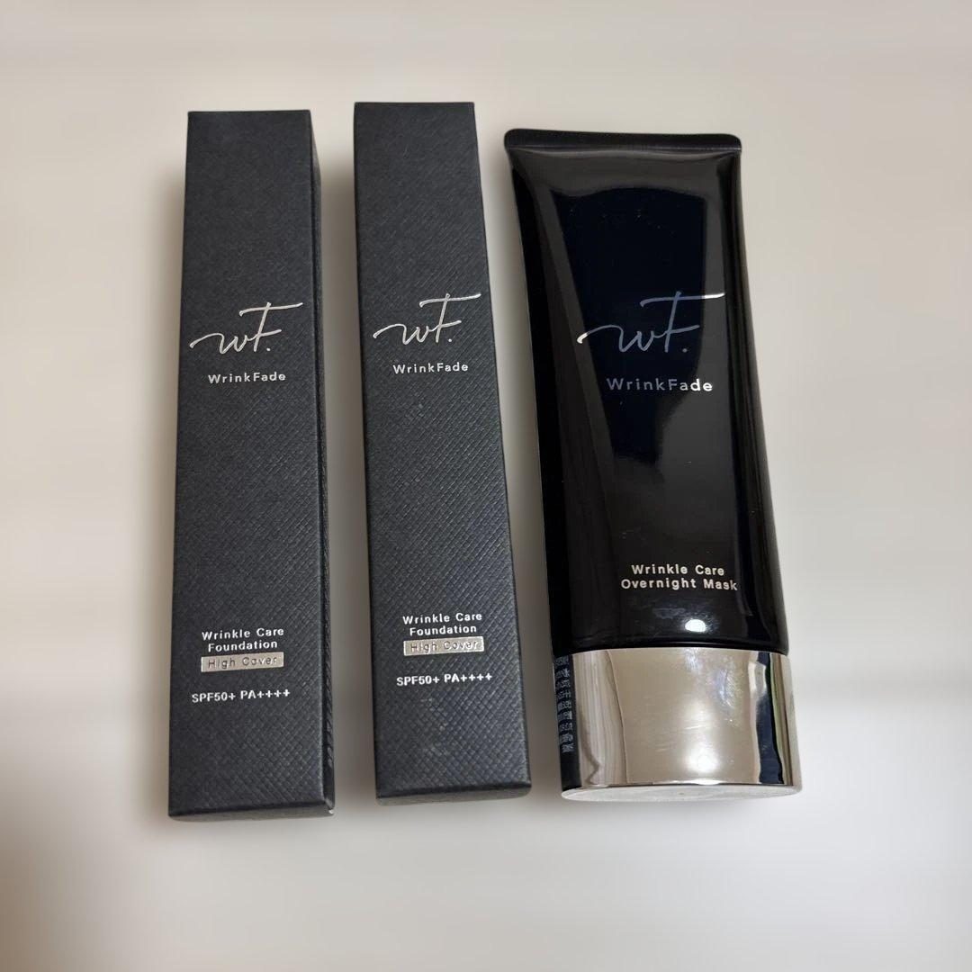 WrinkFade薬用リンクルケアファンデーション〈ハイカバー〉シワ改善