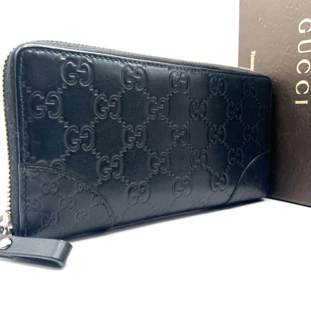 激レア✨GUCCI シマ　マイクロシマ　長財布　ユニセックス　インターロッキング 楽天市場】【財布】GUCCI グッチ マイクログッチシマ レザー 2つ折長