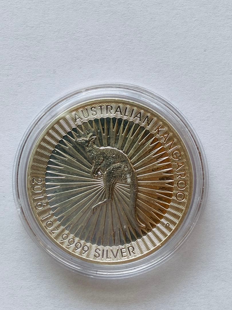 銀貨 1oz .999 Fine Silverカンガルー純銀
