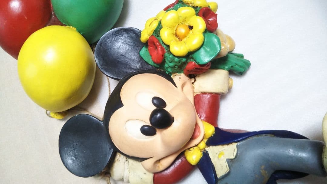 (値下げ)ミッキーマウス 　　　　　　吊下タイプ約84cm　昭和物