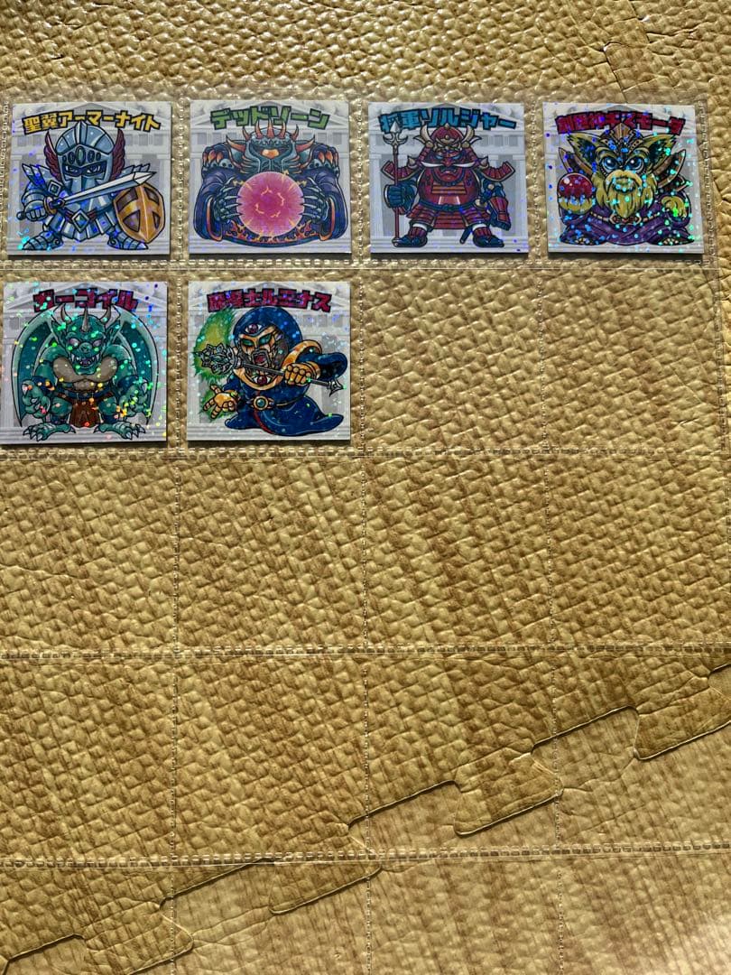 自作シール ナナロッソ作、ネクロスオマージュシール。 現コンプセット