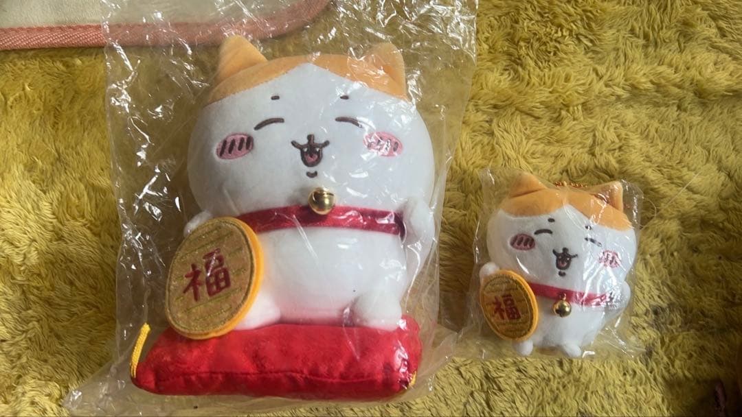 ちいかわ招福 ハチワレ ぬいぐるみ マスコット