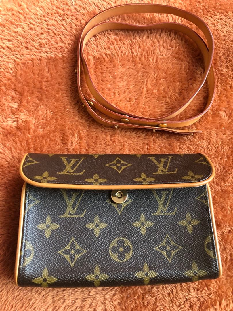 ルイヴィトン　フロランティーヌ　ウエストポーチ 中古・古着通販】LOUIS VUITTON (ルイ ヴィトン) ウエストポーチ