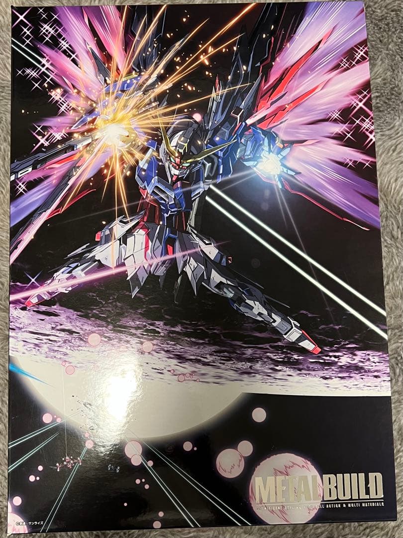 L BUILD デスティニーガンダム　フルパッケージ(光の翼付) METAL BUILD デスティニーガンダム」が“光の翼”も同梱した