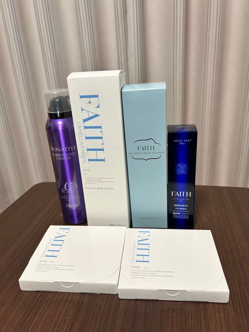 洗顔グッズ FAITH ラメラモード クレイゲルウォッシュ＆パック【LAMELLAR MODE】| FAITH
