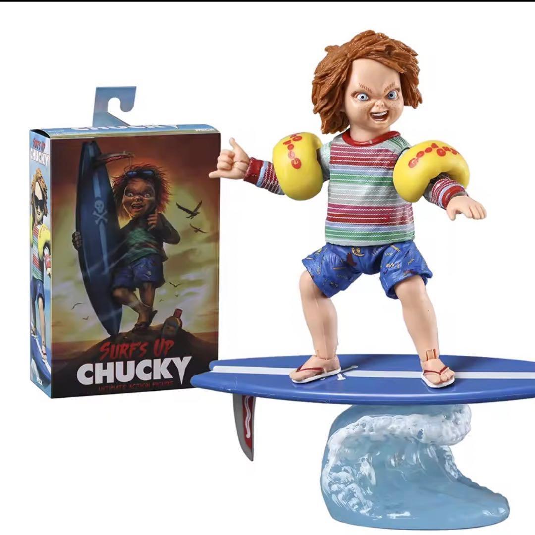 新品　NECA Chucky チャッキー　サーフズアップ　ネカ　フィギュア