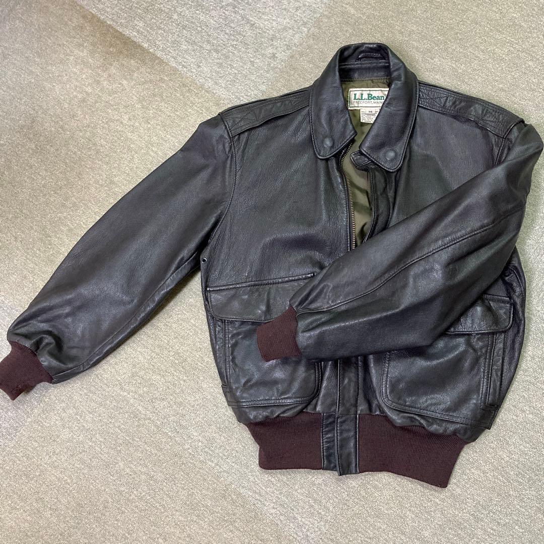 LL Bean A-2 フライトジャケット 36 Made in USA