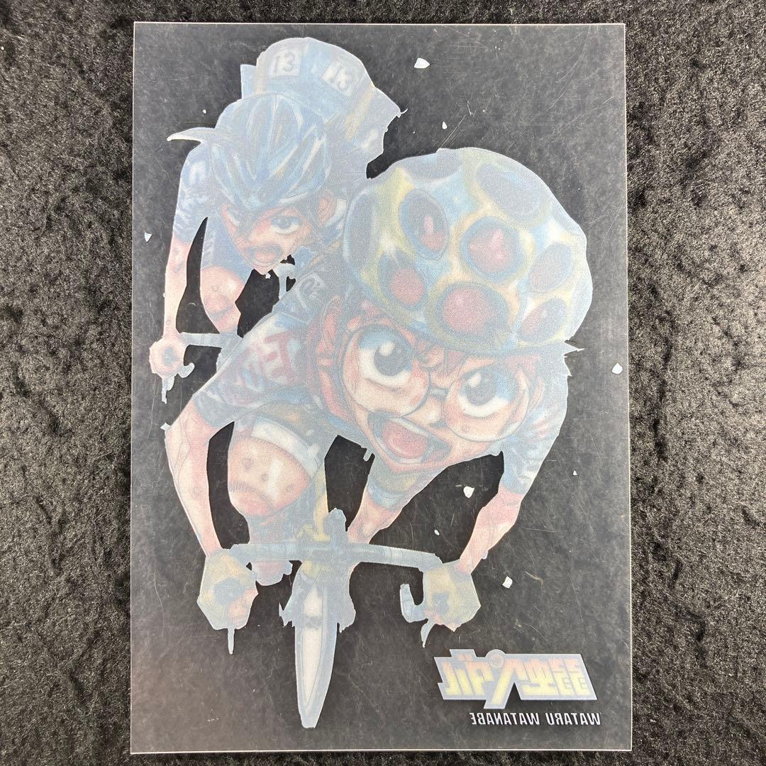 小野田坂道 真波山岳 弱虫ペダル クリアイラストカード A6サイズ