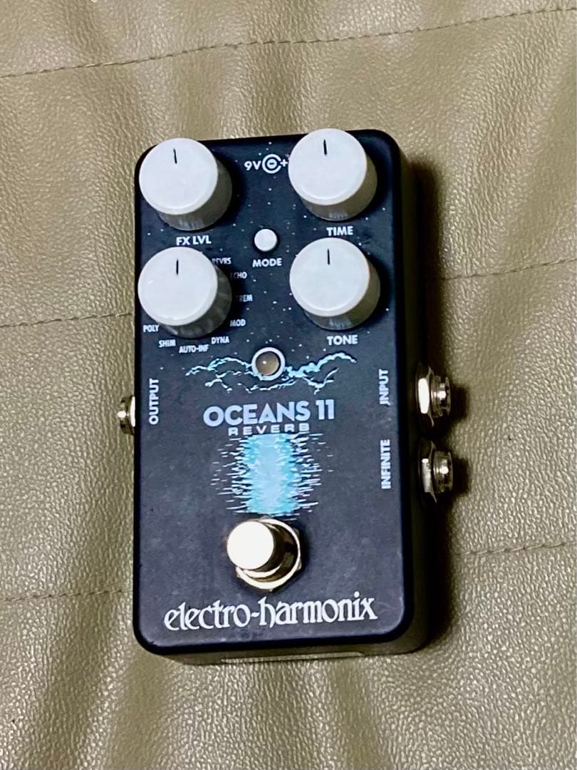 ギター electro-harmonix OCEANS11 REVERB Electro-Harmonix Oceans 11 Reverb Pedal | Sweetwater