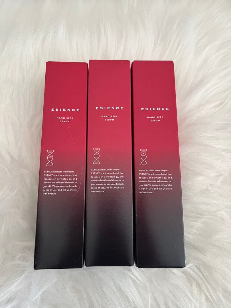 【新品未使用】エシエンス ナノジープセラム 美容液 3個セット