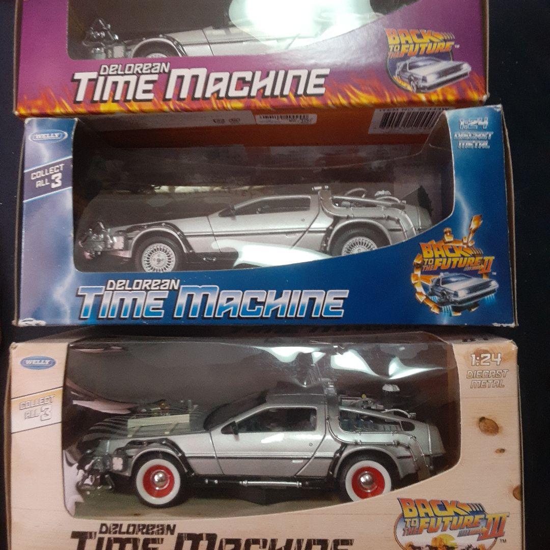未開封 1/24 WELLY DeLorean Time Machine箱難あり