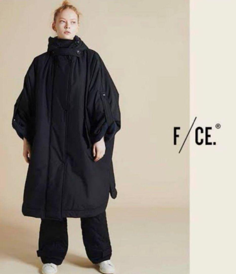 F/CE RECYCLE MATERIAL PADDING PONCHO　S