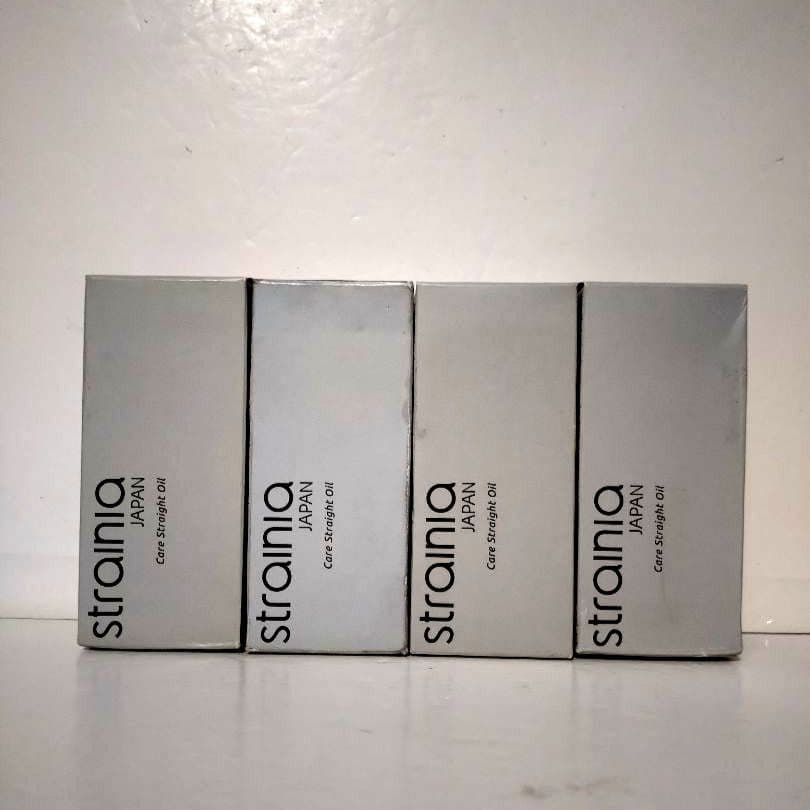 strainia ストレーニア ケアストレートオイル 60ml×4