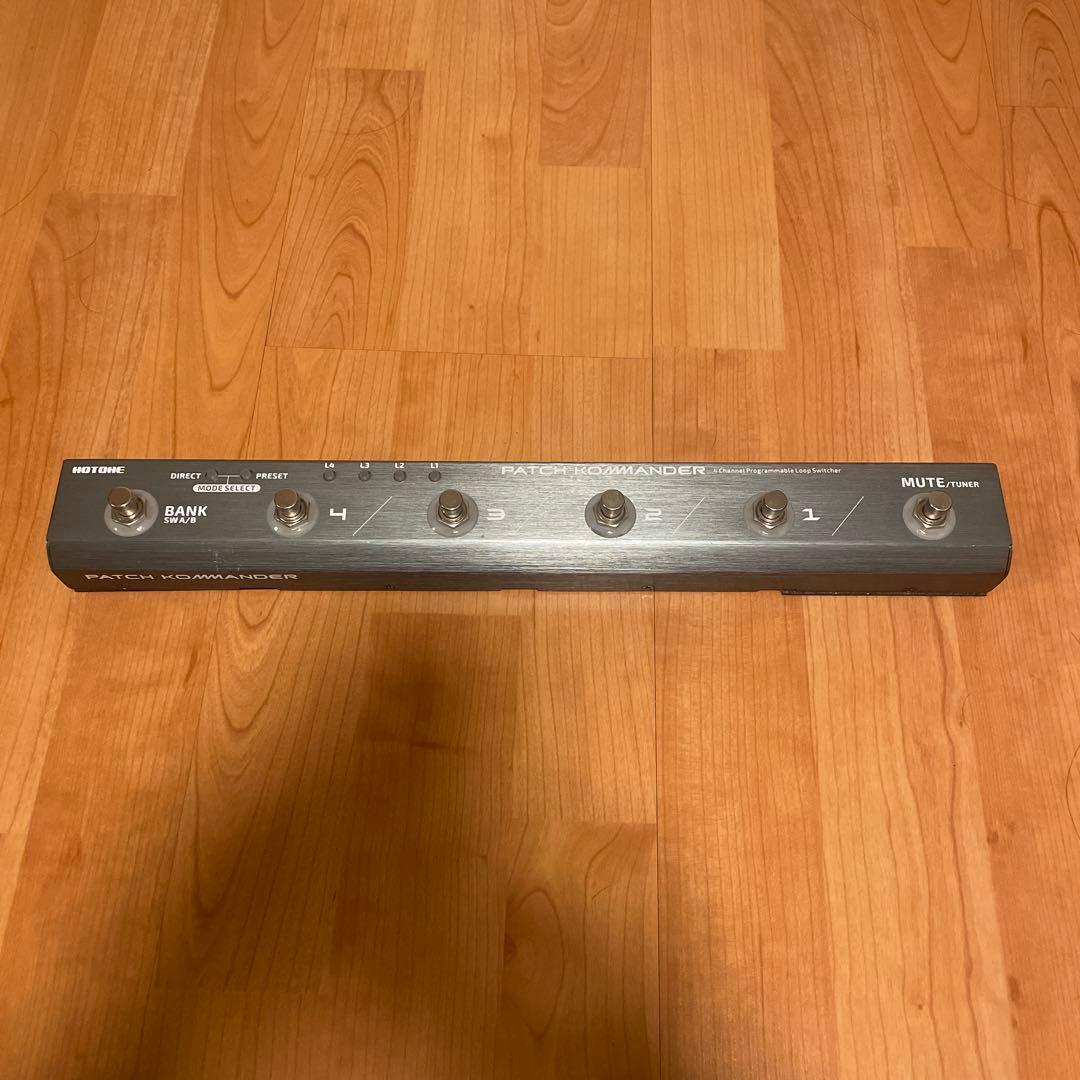 【箱ナシ】HOTONE PATCH KOMMANDER 4ch スイッチャー Amazon | Hotone Patch Kommander 4-Channel Loop Switcher | ルーパー